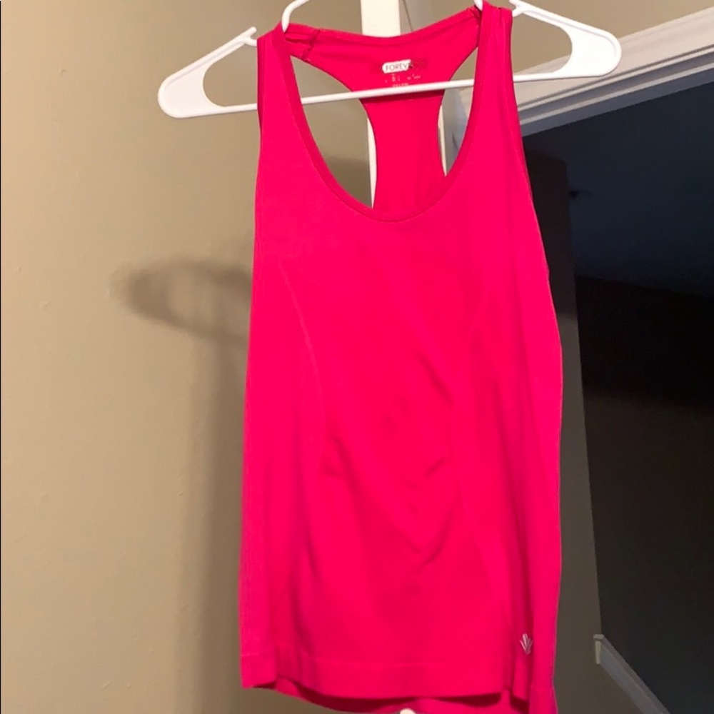 Small  pink work out tank